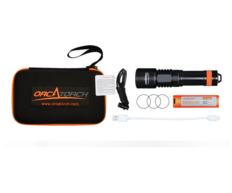 OrcaTorch - D700 Dive Torch