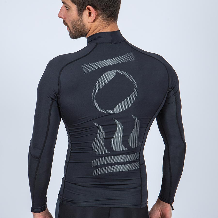 Fourth Element - Men’s Long Sleeve Hydroskin — Black