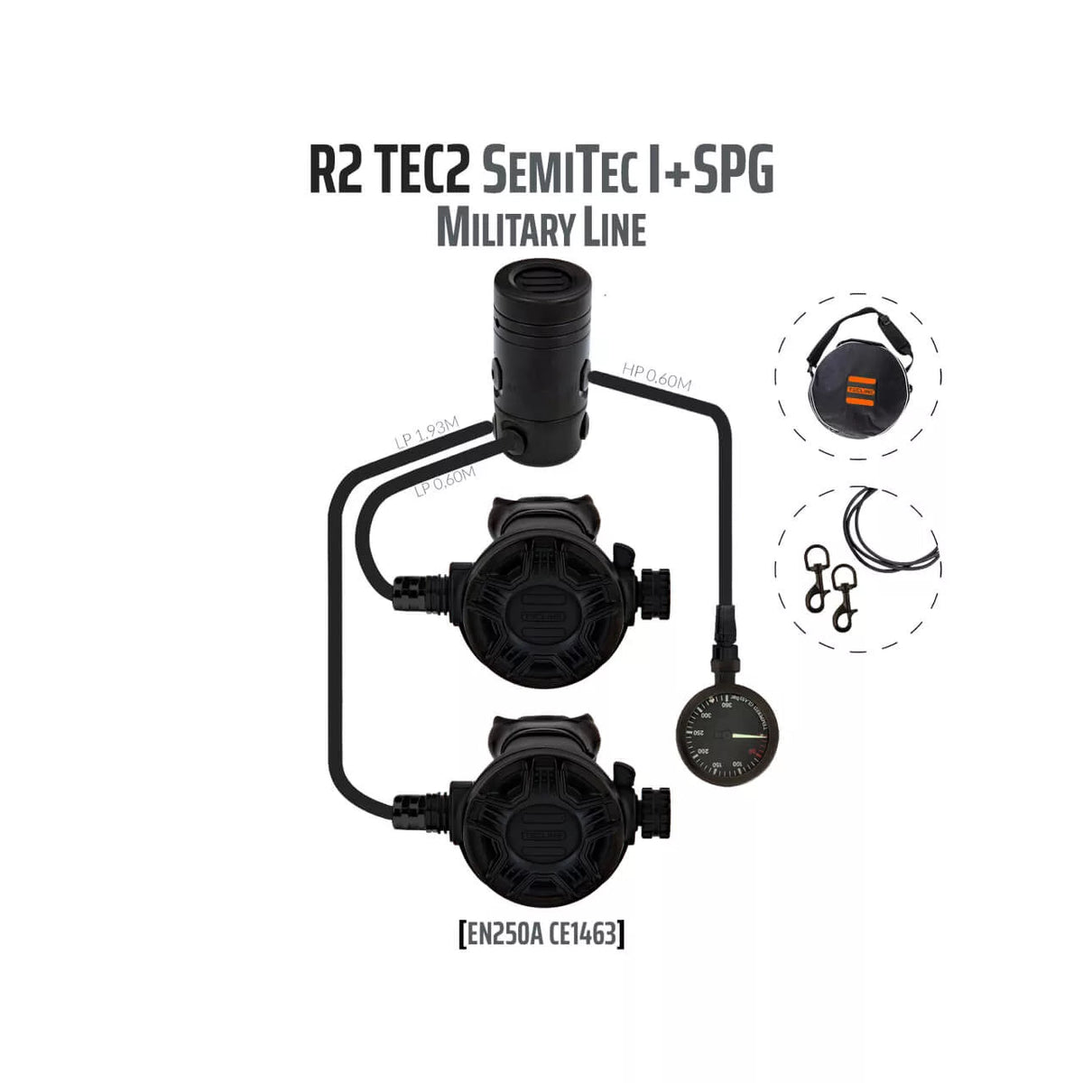 Tecline - R2 TEC2 SemiTec I Set with SPG — Military Line