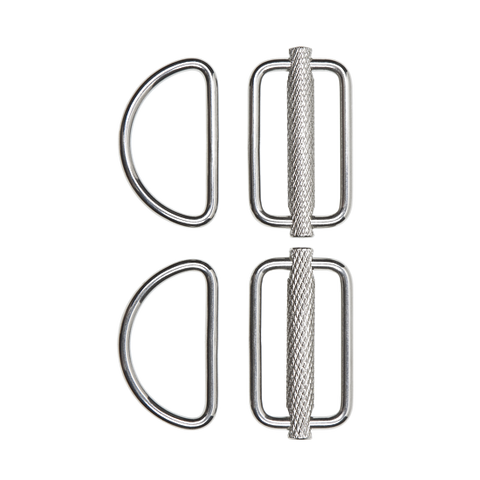 XDEEP - Stealth 2.0 Metal Sliding D-Rings (Set of 2)