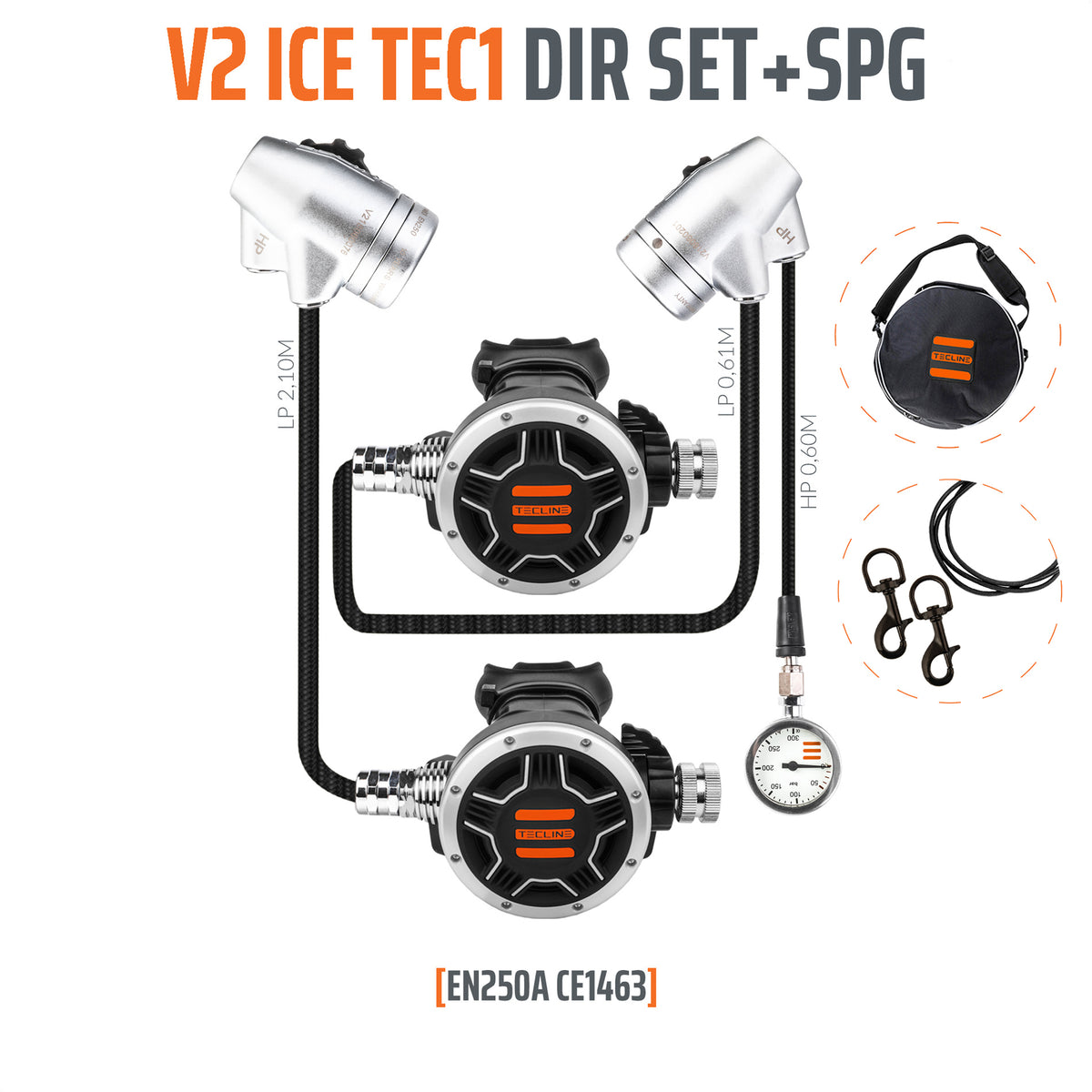 Tecline - Regulator V2 ICE TEC1 DIR Set with SPG