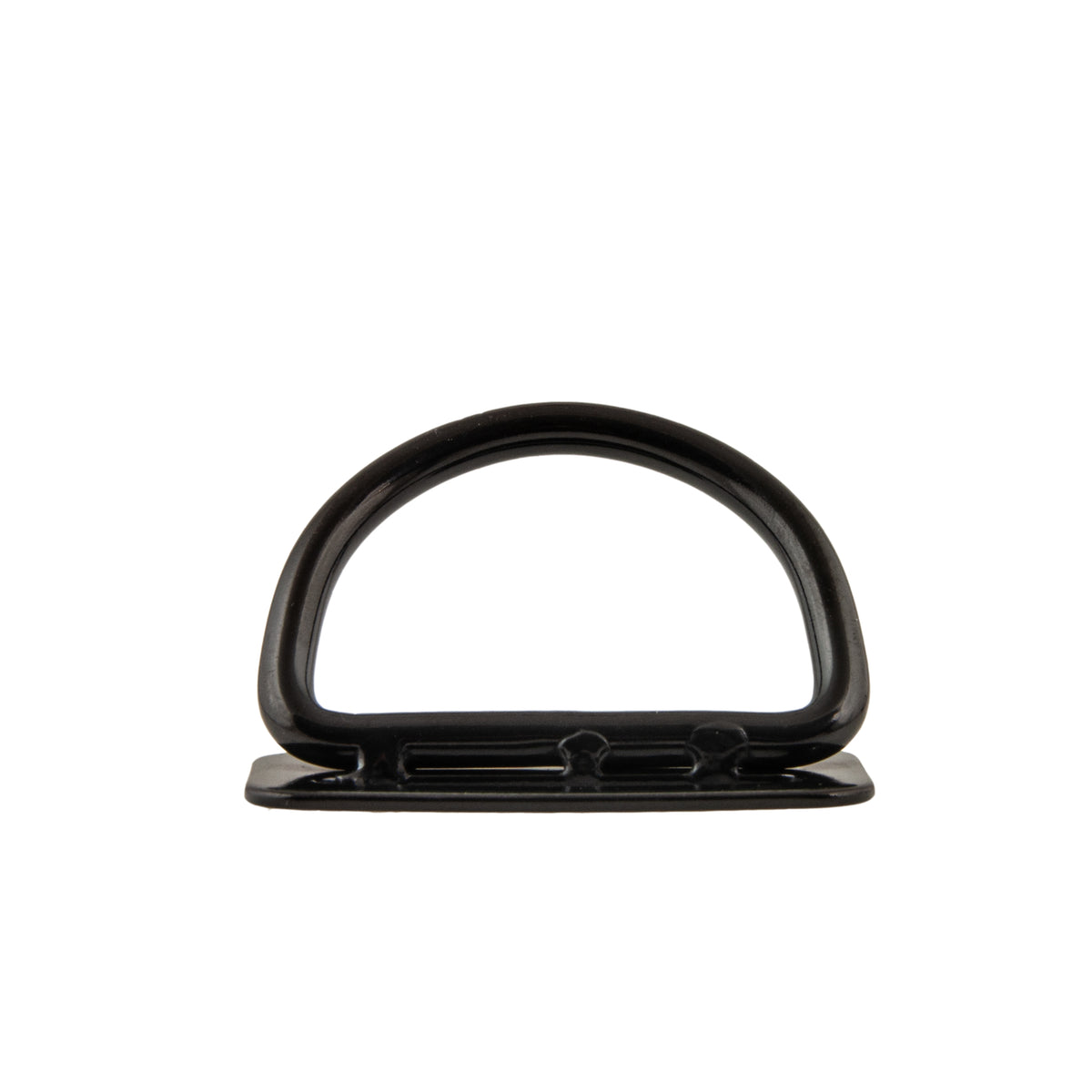 Tecline B-ring on triglider 45 degrees, black, Military Line