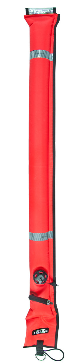Tecline - Closed Buoy 117 cm with OPV, Metal Oral Valve and SS Double Ender