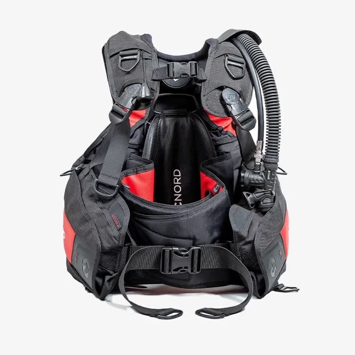 Dynamic Nord - SBC-20 BCD — Black / Red, XL