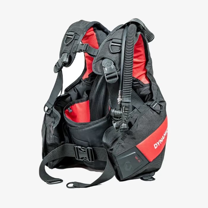 Dynamic Nord - SBC-20 BCD — Black / Red, XL