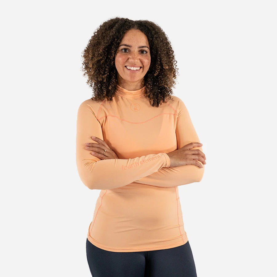 Fourth Element Women's Long Sleeve Hydro-T — Coral