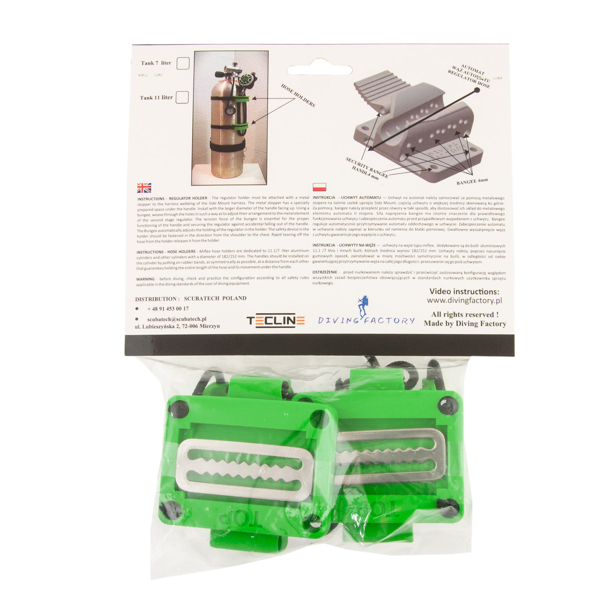 Tecline Second Stage Regulator Holders