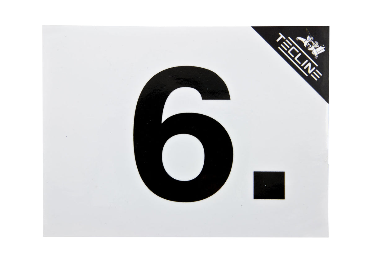 Tecline sticker MOD 6, 16 x 12 cm