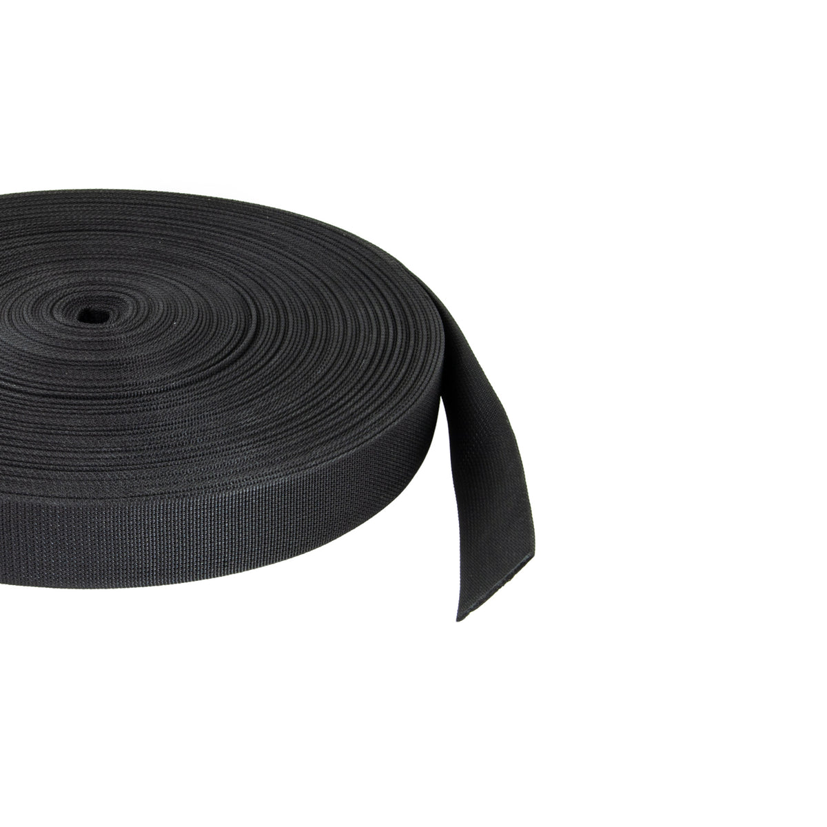 Tecline webbing belt standard 50 mm / 2.2 mm, black