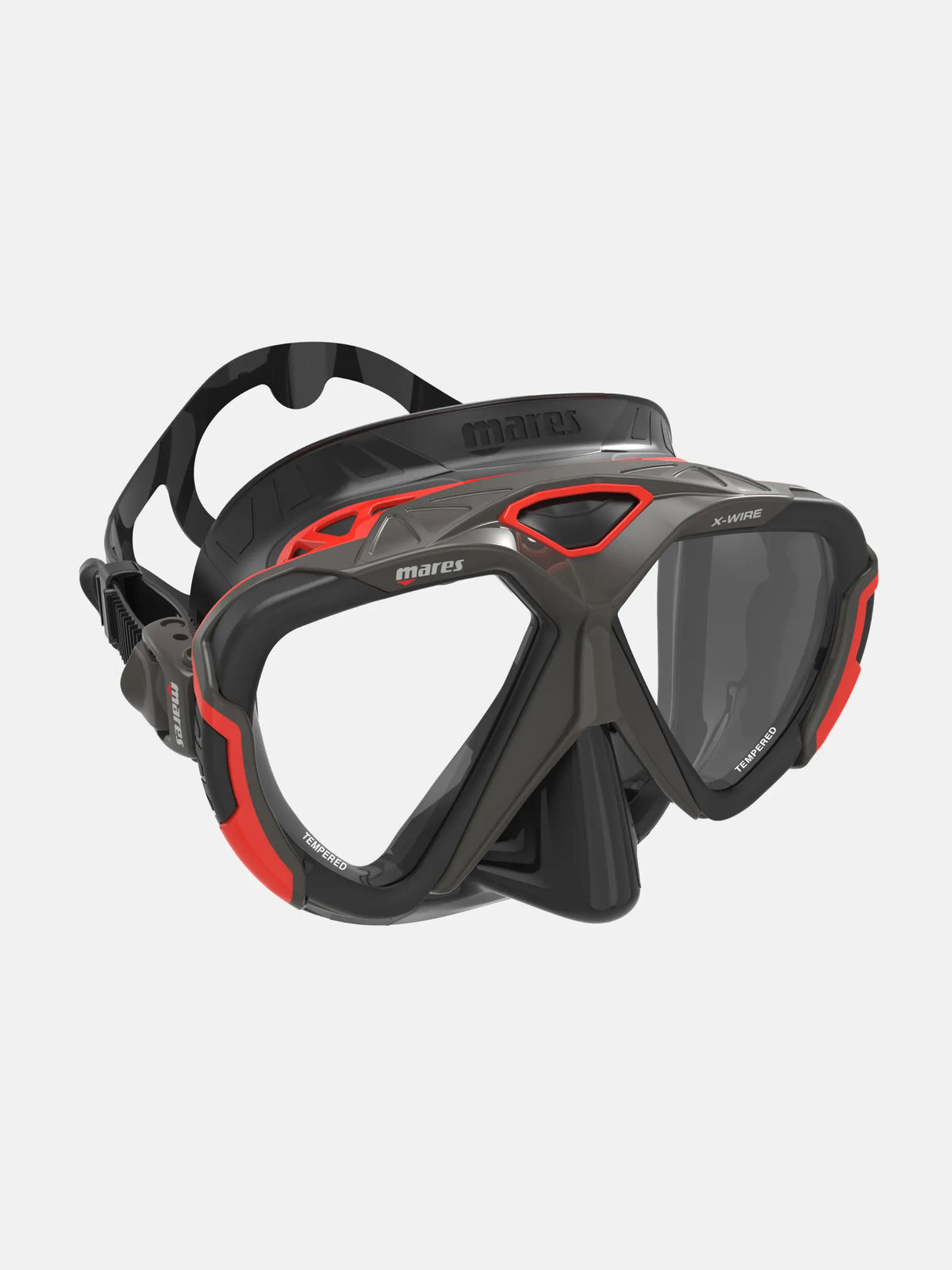 Mares - X-Wire Mask — Red