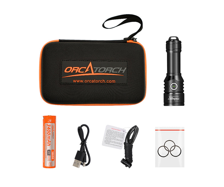 OrcaTorch - D570-GL Dive Torch