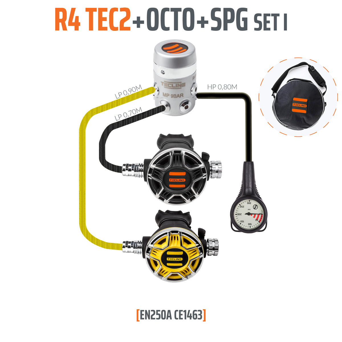 Tecline - Regulator R4 TEC2 Set I with Octo and SPG