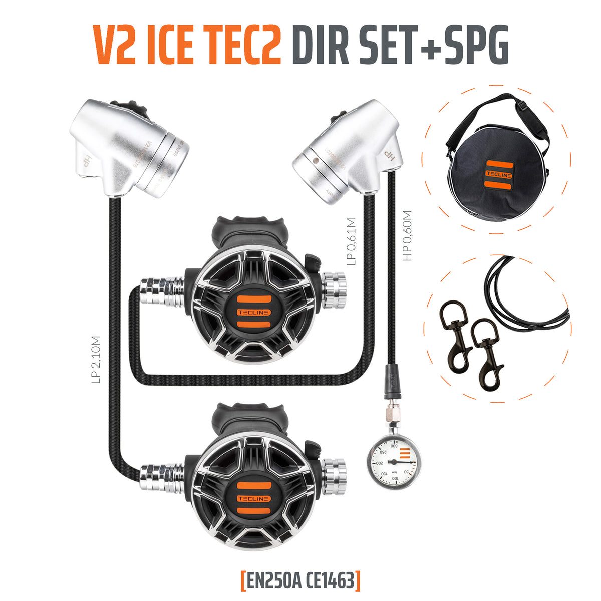 Tecline - Regulator V2 ICE TEC2 DIR Set with SPG