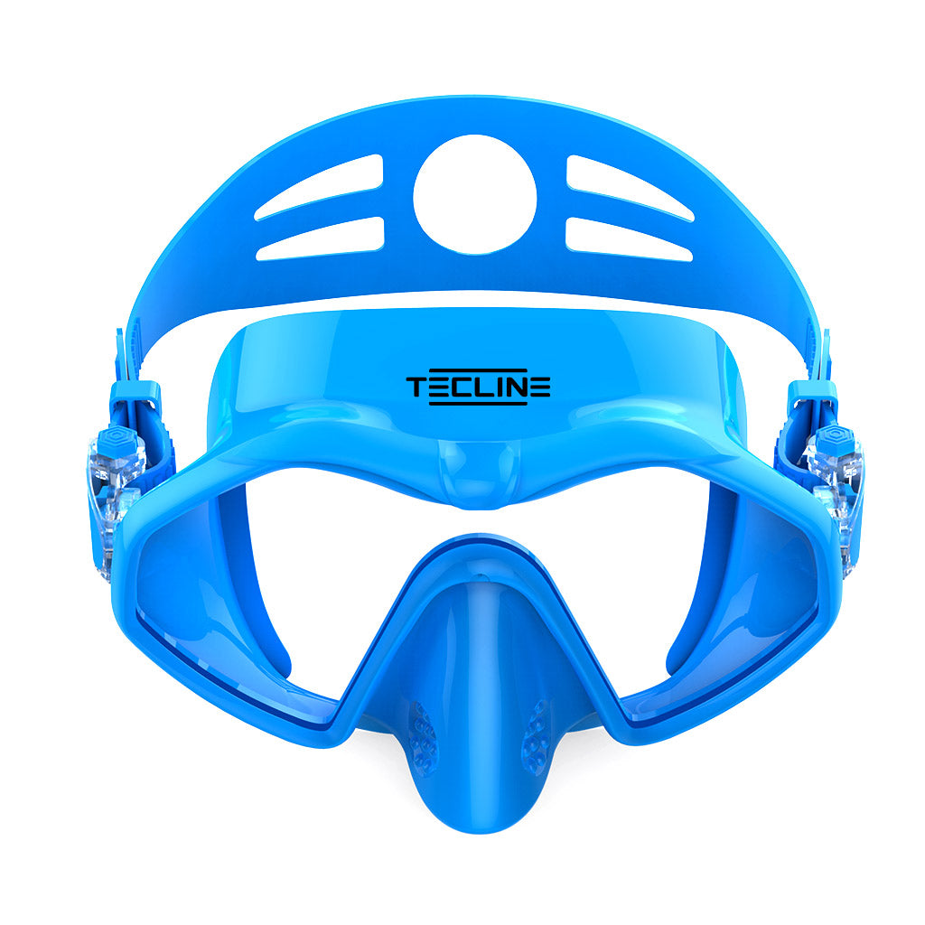 Tecline - Frameless Neon Mask — Neon Blue