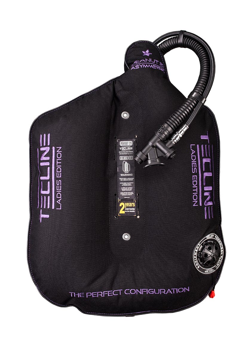 Tecline Peanut 21 Ladies Wing — 21 kg / 46 lbs, Single Tank